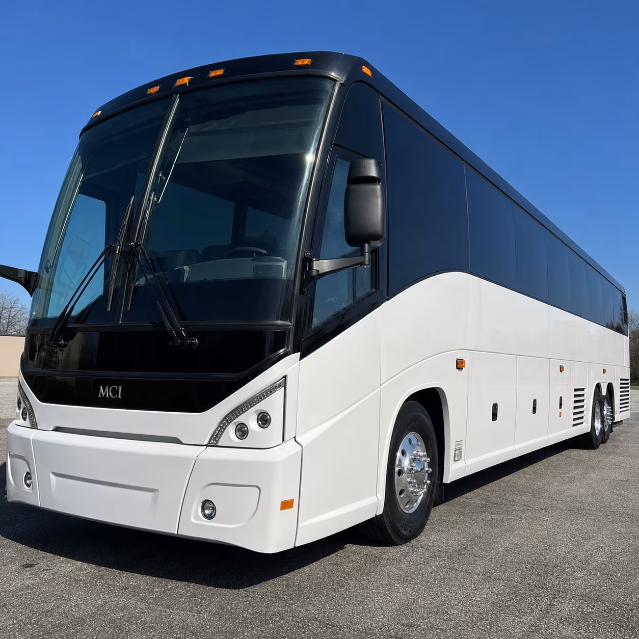 camden 56 passenger charter bus