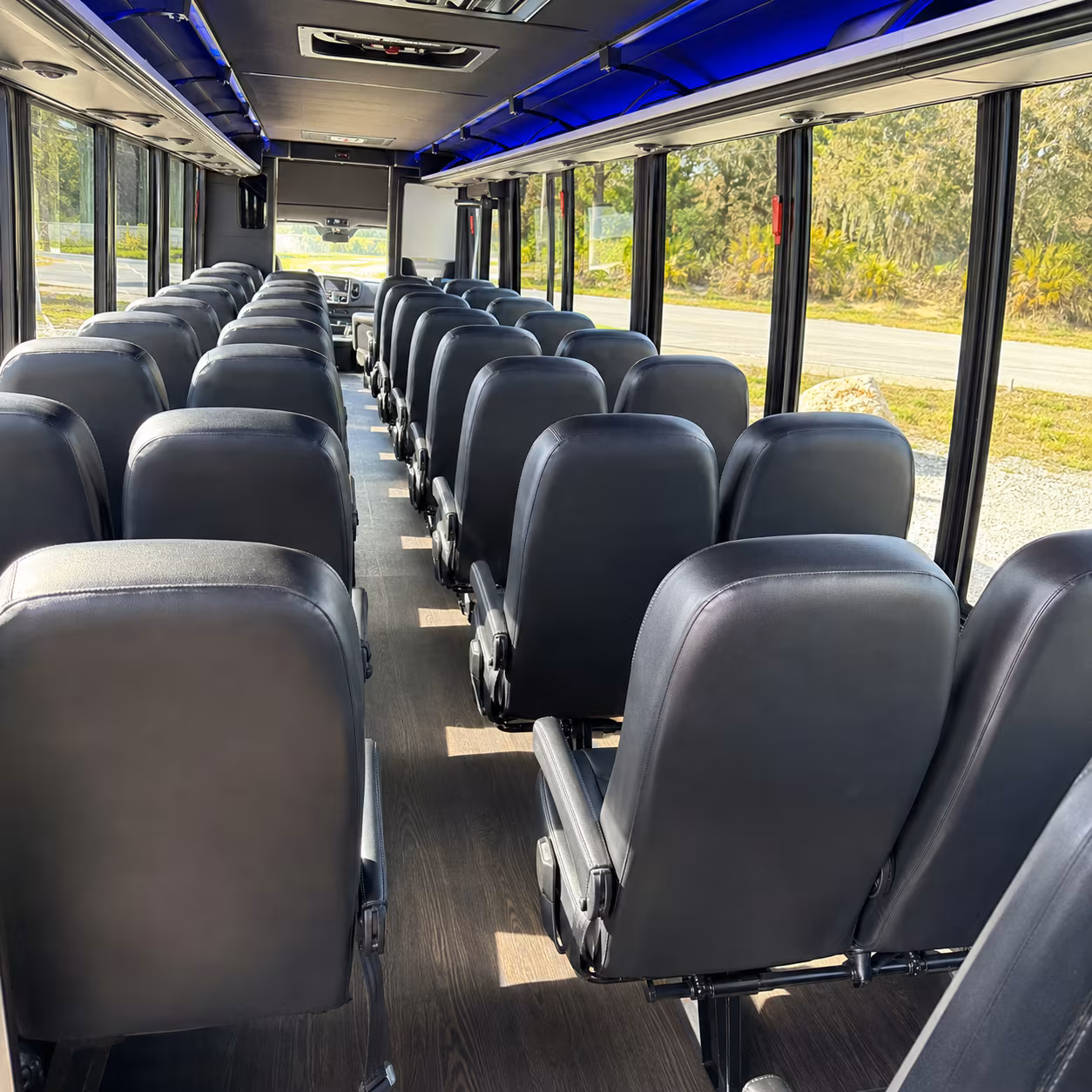 camden long distance transportation onboard seating