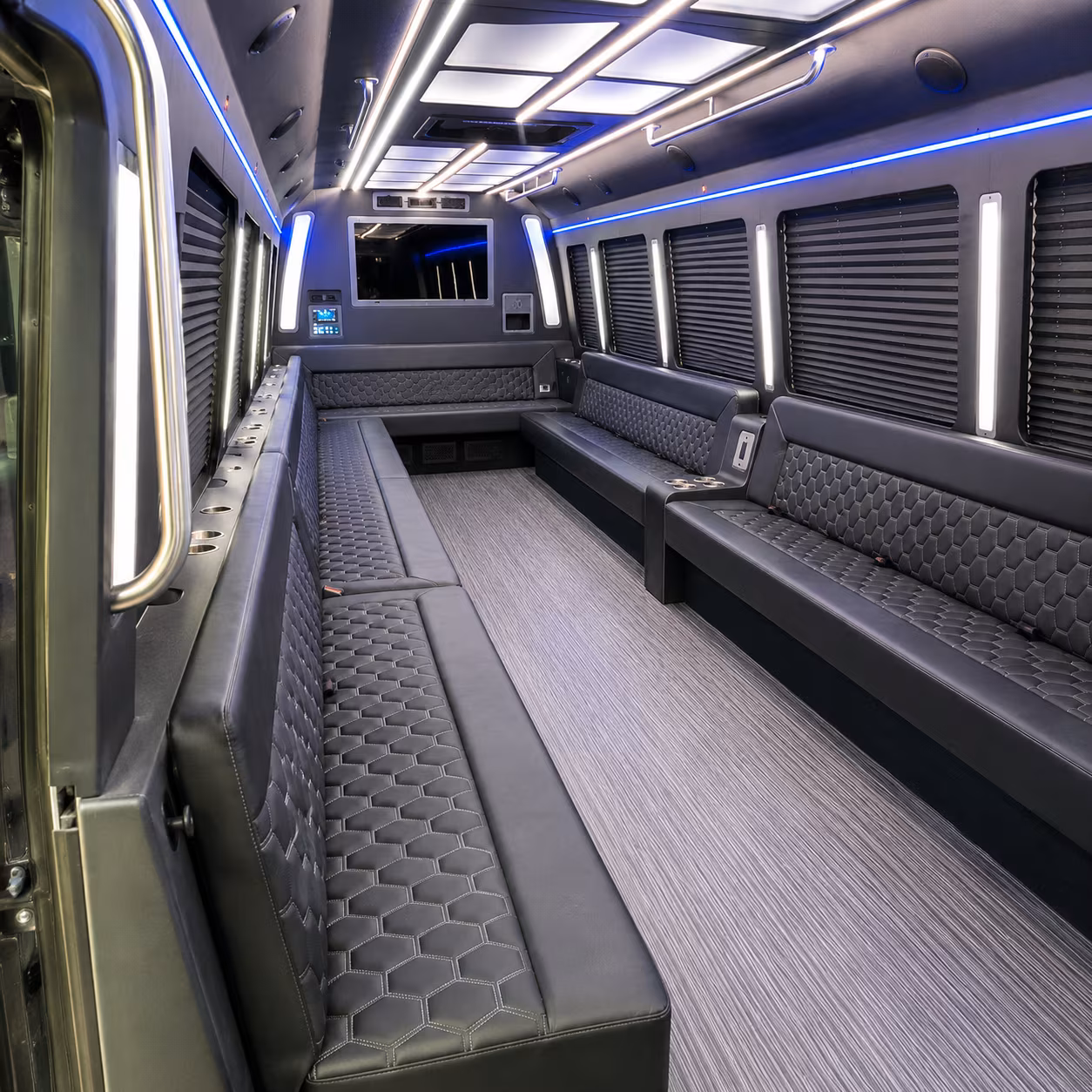 camden party bus inside