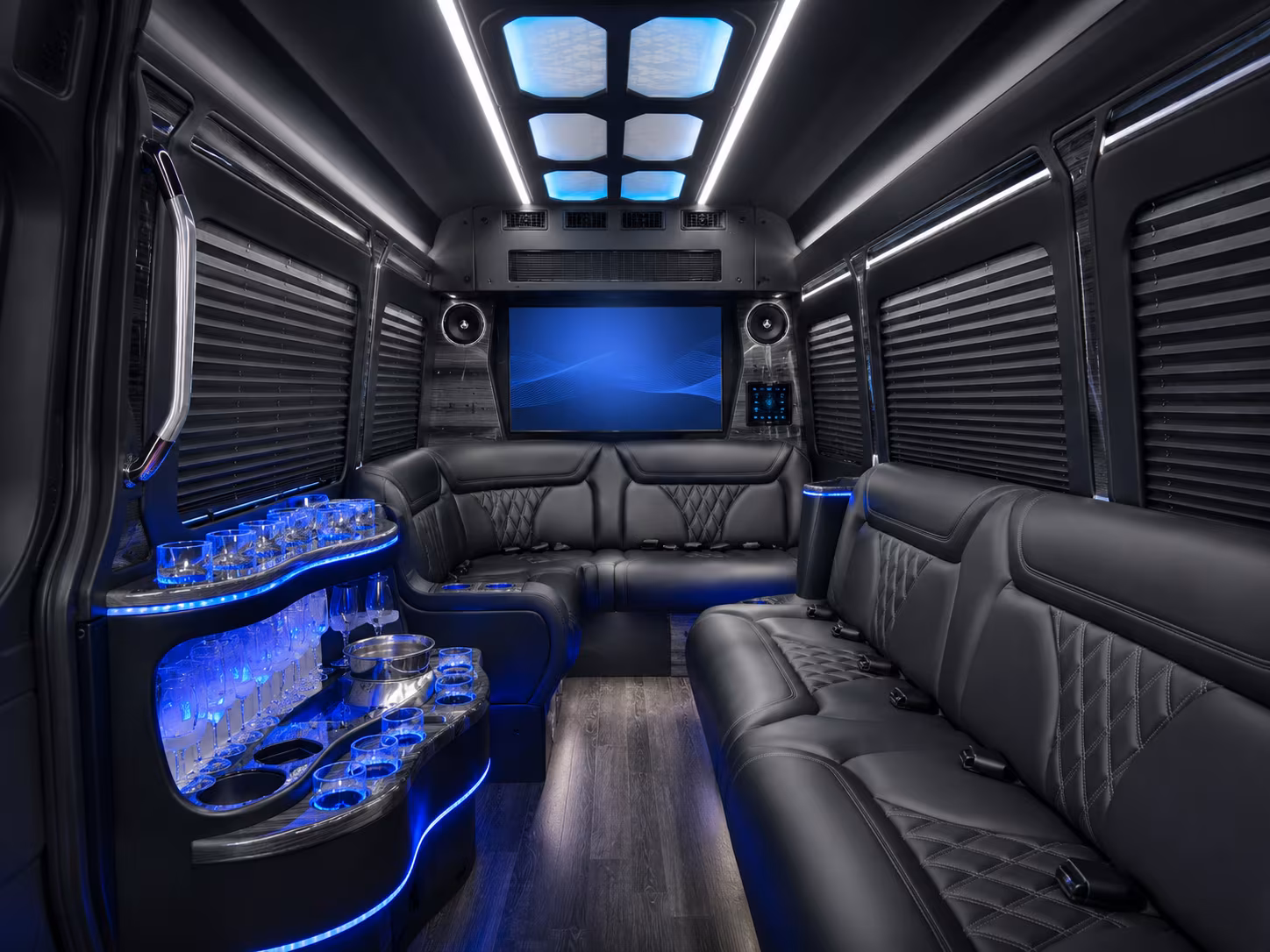 camden sprinter limousine interior