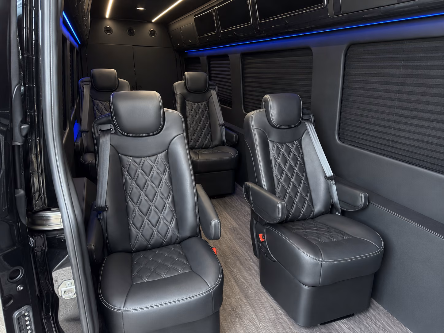 camden sprinter van with driver inside