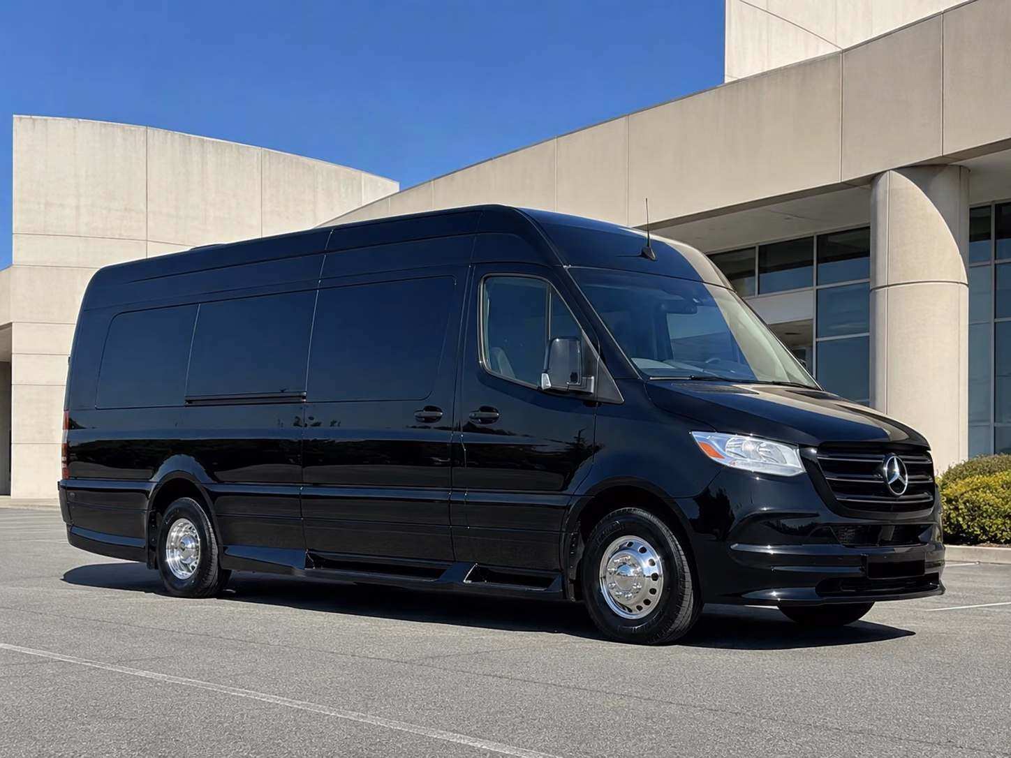 camden sprinter van with driver