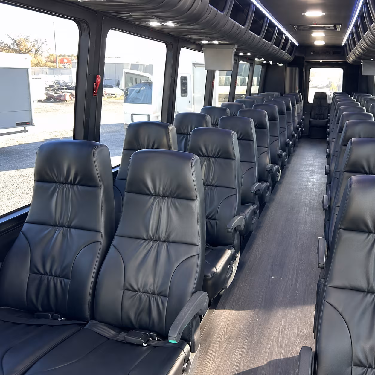 charter buses for out of town wedding guests arriving at philadelphia international airport