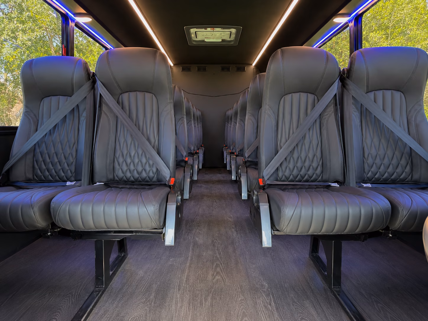 minibus shuttles between camden hotels and phl for corporate groups