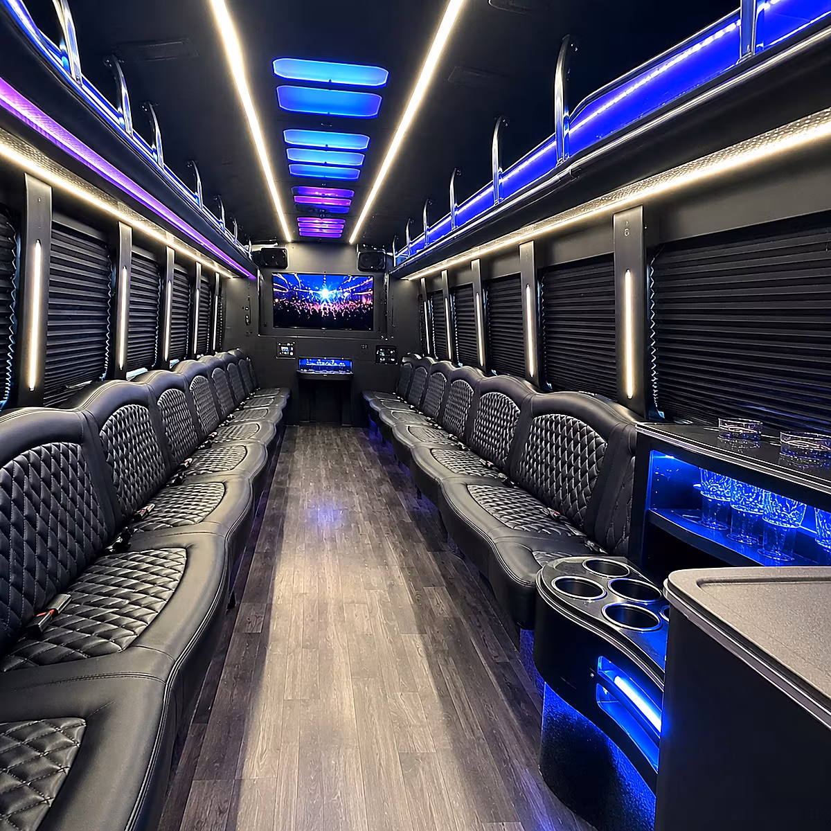 quincea n era sweet 16 party bus rental